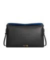 Celine Trio Flap In Smooth Lambskin In Black
