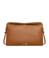 Celine Trio Flap In Smooth Lambskin In Pink