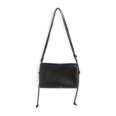 Celine Trio Shoulder Bag Women In Black