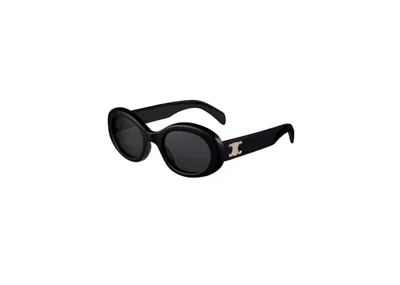 Pre-owned Celine Triomphe 01 Sunglasses In Black (4s194cplb.38no)