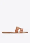 Celine Triomphe 05 Flat Mules In Calfskin