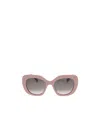 Celine Triomphe 06 Oversize-frame Sunglasses In Pink