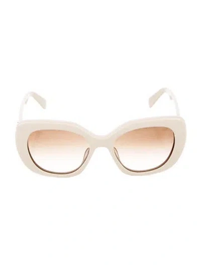 Pre-owned Celine Triomphe 06 Triomphe Sunglasses In Neutral