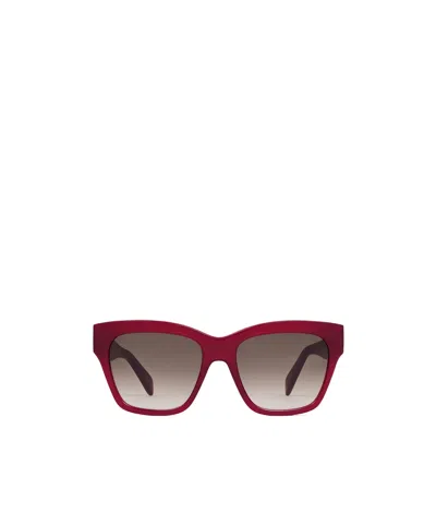 Celine Triomphe 09 Sunglasses In Red