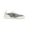 Celine Low Top Sneakers Featuring Triomphe Design In Gray