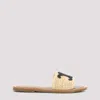 Celine Women Lympia Flat Sandals In Multi