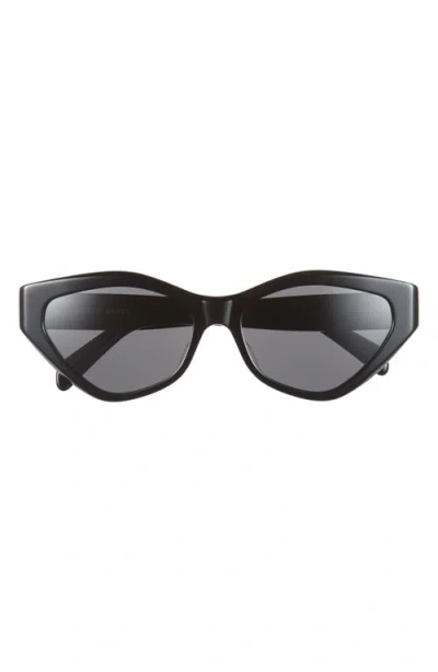 CELINE CELINE TRIOMPHE 17 56MM CAT EYE SUNGLASSES