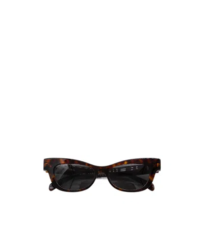 Celine Triomphe 19 Sunglasses In Acetate In Brown
