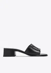 Celine Triomphe 40 Leather Mules