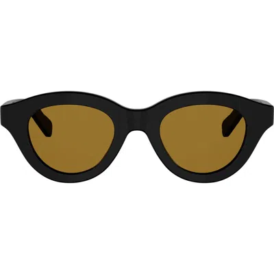 Celine Triomphe 47mm Small Pantos Sunglasses In Black