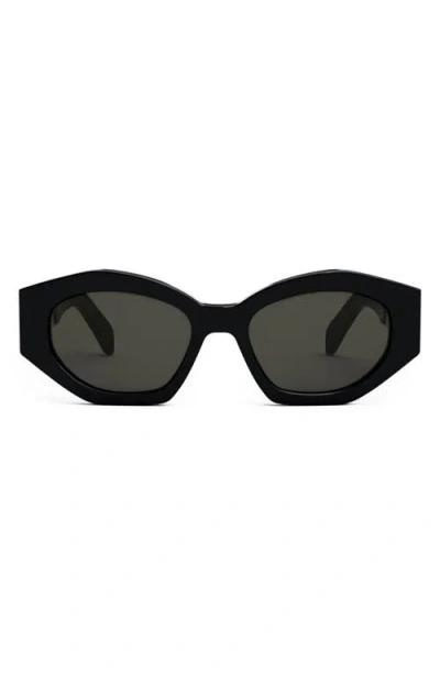 CELINE CELINE TRIOMPHE 54MM CAT EYE SUNGLASSES