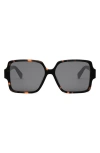 Celine Triomphe 60mm Square Sunglasses