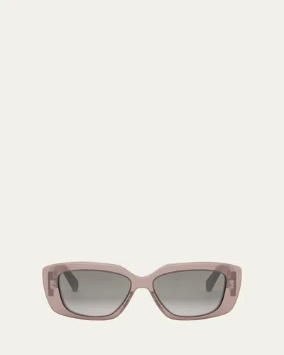 CELINE TRIOMPHE ACETATE BUTTERFLY SUNGLASSES