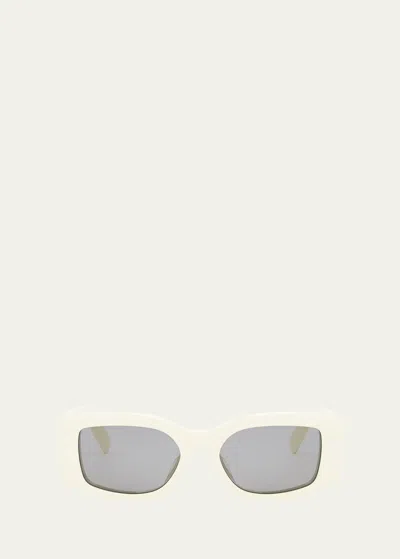 CELINE TRIOMPHE ACETATE RECTANGLE SUNGLASSES