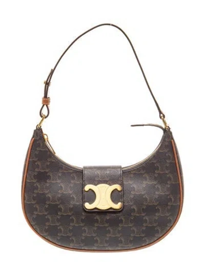 Pre-owned Celine Triomphe Ava 2023 In Brown