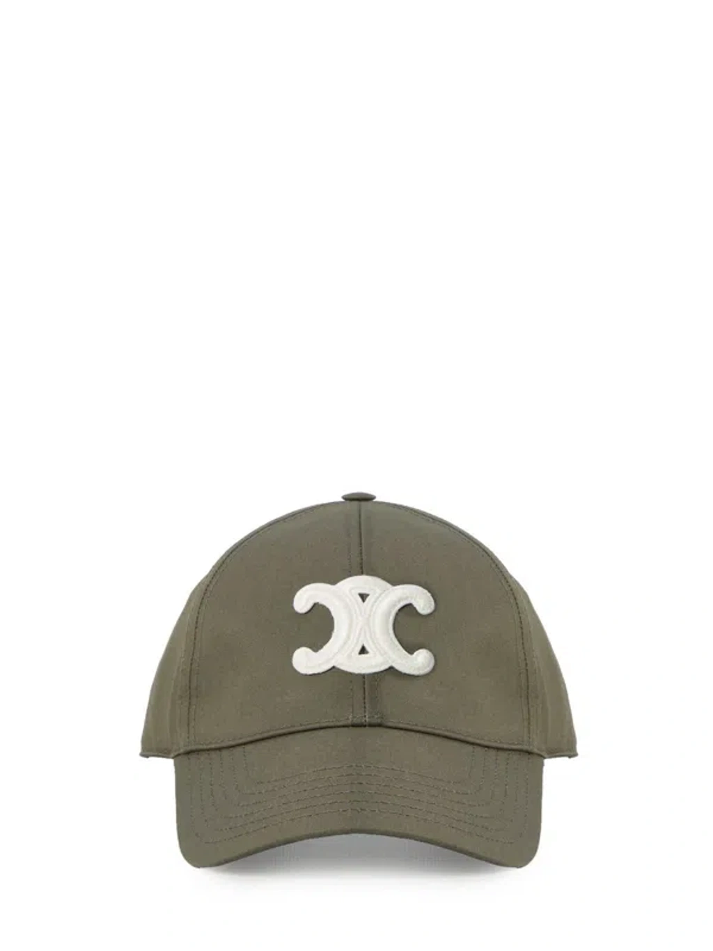Celine Triomphe Baseball Cap In Green | ModeSens