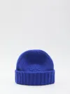 Celine Triomphe Beanie In Blue