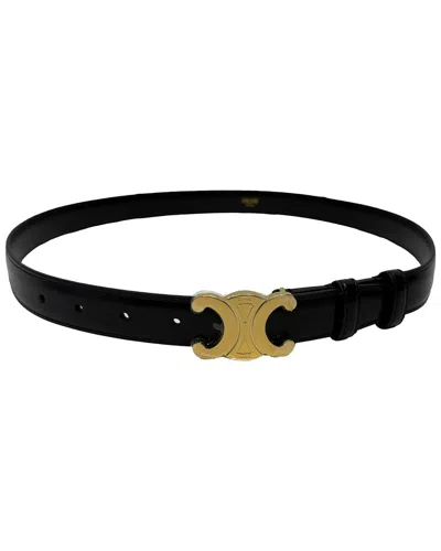 Pre-owned Celine Triomphe Belt (authentic Pre-loved)