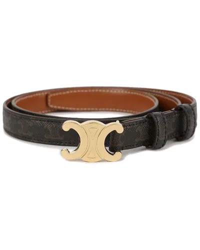 Pre-owned Celine Triomphe Belt (authentic Pre-loved)