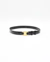 Celine Céline Triomphe Belt Size 75 In Black