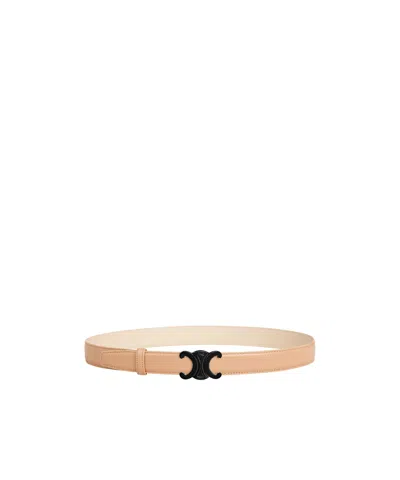 Celine Triomphe Buckle  Reversible Strap 25mm In Multi
