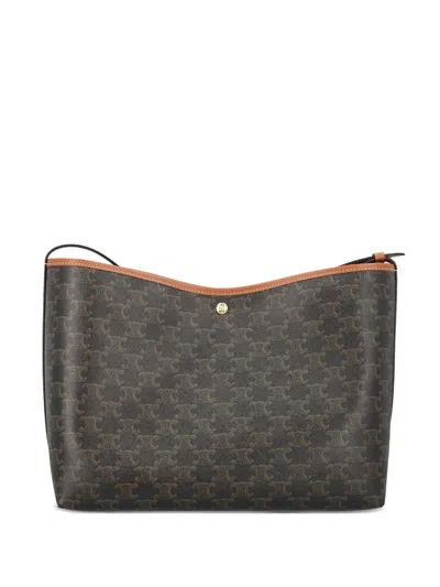 Celine Triomphe Canvas Shoulder Bag
