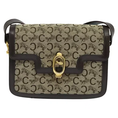 Pre-owned Celine Triomphe Canvas Shoulder Bag ()