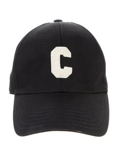 Pre-owned Celine Triomphe Cap In Black