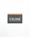Celine Céline Triomphe Card Holder In Multi