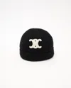 Shop Celine Triomphe Cashmere Beanie