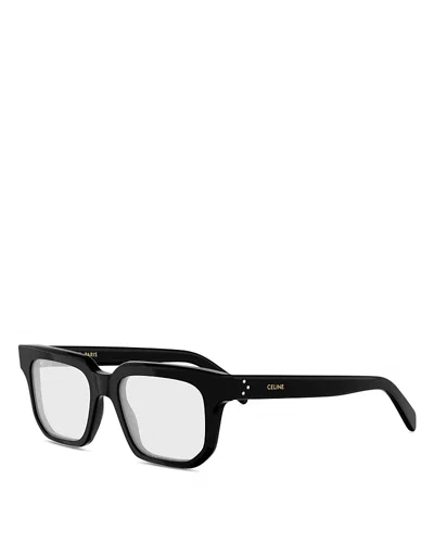 Celine Triomphe Cat Eye Eyeglasses In Black