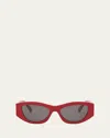 Celine Triomphe Cat-eye Sunglasses In Gray