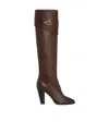 Celine Triomphe  Wiltern Boots In Brown