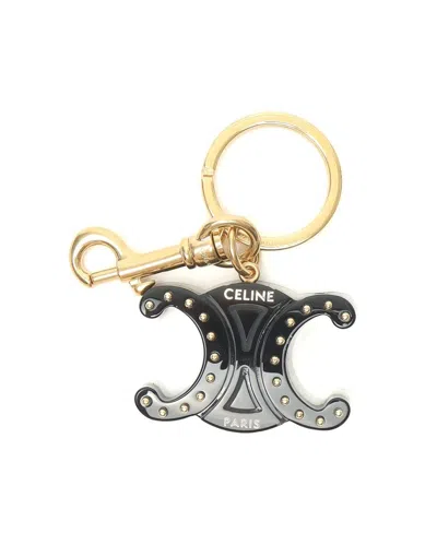 Celine Céline Triomphe Charm In Black