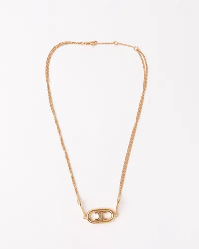Celine Triomphe Choker Necklace