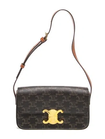 Pre-owned Celine Triomphe Claude In Multi