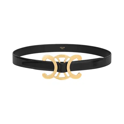 Pre-owned Celine Triomphe Core Belt 'black' | Women's Size Onesize