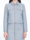 Celine Cotton Trucker-jacket With Monogram