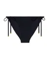 Celine Triomphe Culotte In Matte Jersey In Black