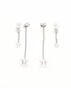 Celine Céline Triomphe Dangling Studs Earrings