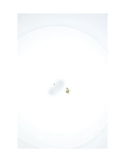 Celine Triomphe Dice Brooch In Gold