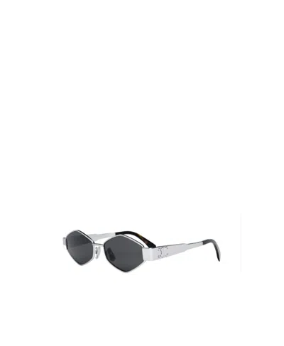 CELINE CELINE EYEWEAR GEOMETRIC FRAME SUNGLASSES