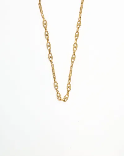 Celine Céline Triomphe Gold Chain Necklace