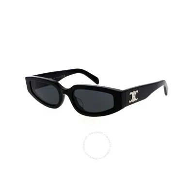 Celine Womens Black Cl40269u Triomphe Cat-eye Acetate Sunglasses