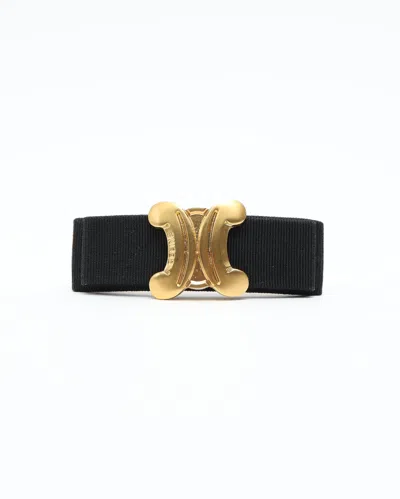 Celine Céline Triomphe Hair Clip