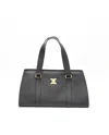 Celine Céline Triomphe Handbag In Black