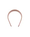 Celine Céline Triomphe Headband In Calfskin In Brown