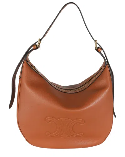 Celine Triomphe Heloise Medium Leather Tote