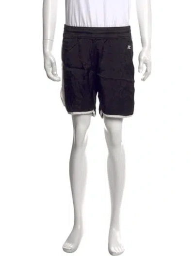 Pre-owned Celine Triomphe Jogger Shorts In Blue