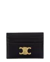 Celine Triomphe Leather Card Holder